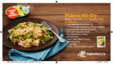Prawn Stir Fry Recipe Card - Sainbury's Online
