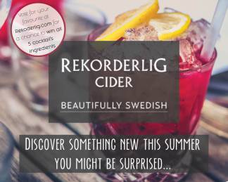 Rekorderlig Discover Something New This Summer Recipe Card - Front